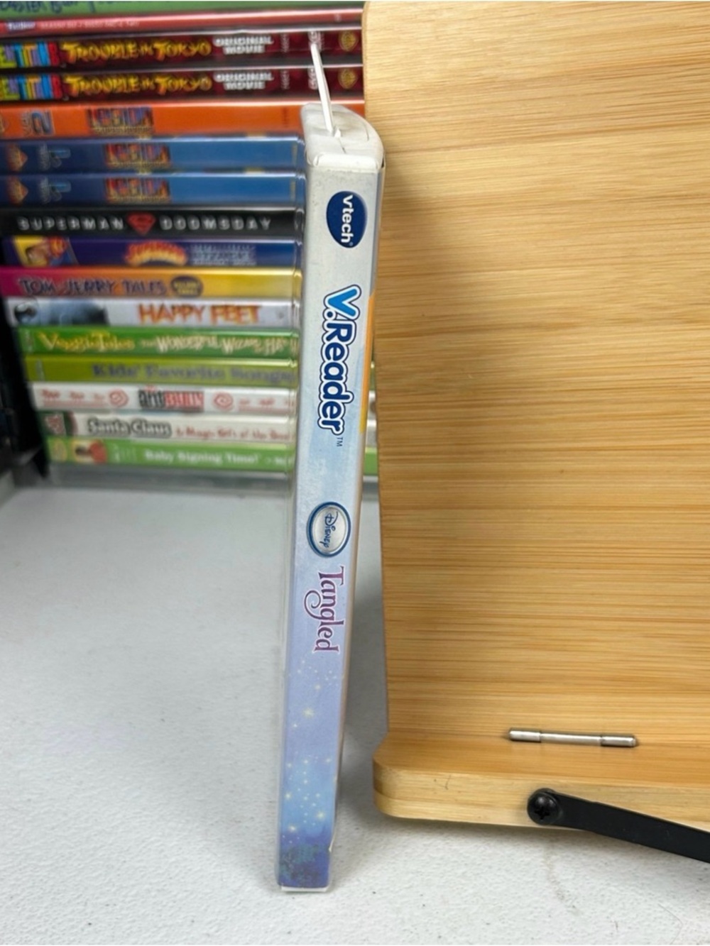 V.Reader Disney Tangled Game Ages 4-6 V.Tech 2010 Complete - Picture 2 of 7